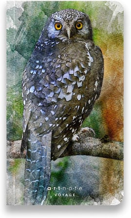 Art Note Voyage, Çizgisiz Seyahat Not Defteri, Karton Kapak, 12x21 cm Dikey, 128 sayfa