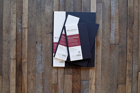 (566-11 STR-566-11 48 yaprak No. 90 karışık medya, 27,9 x 35,6 cm, 27,9 x 35,6 cm, beyaz, 24 adet
