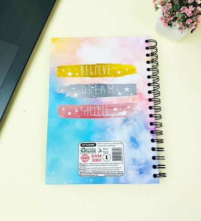 23x16Cm Sketch Book - Eskiz Defteri - Siyah Sayfa - 120 Gr - 64 Yaprak