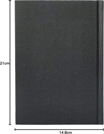 Daler-Rowney Simply Medium Grain 100 g/m² sert kapak, A5 eskiz defteri, yumuşak beyaz, 54 yaprak, giriş seviyesi eskiz defteri, öğrenciler ve hobiler için ideal