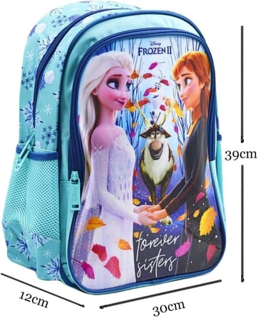 Frozen II İlkokul Çantası, 2 Bölmeli, Çok Renkli