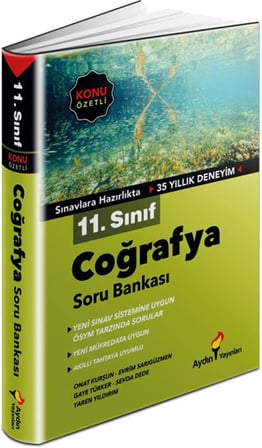 AYDIN 11. Sınıf Coğrafya Konu Özetli Soru Bankası