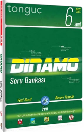 6. Sınıf Fen Bilimleri Dinamo Soru Bankası: ''En Güncel Yeni Nesil Sorularla Doğru ve Dinamik Çalış!'' (Kapak Değişebilir)