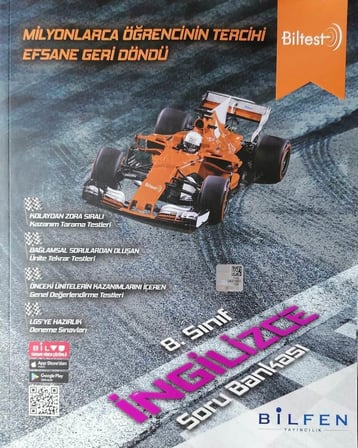 8. Sınıf Biltest İngilizce Soru Bankası