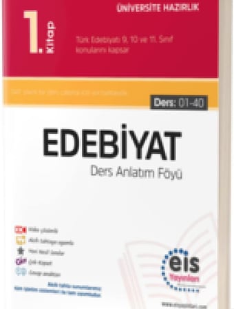 Eis Yayınları YKS Edebiyat Ders Anlatım Föyü 1. Kitap