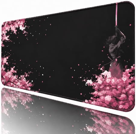 8 Farklı Desenli Baskılı Model Black Deer XXL Gaming Mouse Pad 90x40 cm – Dikişli Kenar, Kaymaz Taban, Dijital Tasarım, Hassas Takip, Ultra Geniş Oyuncu Mousepad (Sword 90x40 cm)