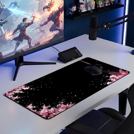 8 Farklı Desenli Baskılı Model Black Deer XXL Gaming Mouse Pad 90x40 cm – Dikişli Kenar, Kaymaz Taban, Dijital Tasarım, Hassas Takip, Ultra Geniş Oyuncu Mousepad (Sword 90x40 cm)