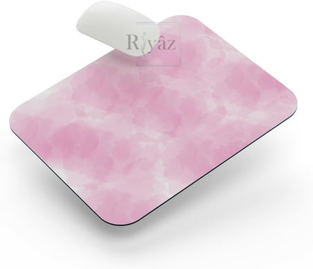 Pembe Zemin - Dikdörtgen Mouse Pad, 17,5 cm x 19,50 cm