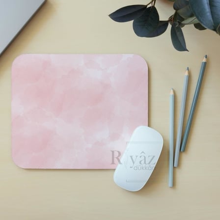 Pembe Zemin - Dikdörtgen Mouse Pad, 17,5 cm x 19,50 cm
