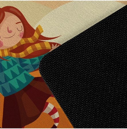 Arkadaşa Hediye Sonbahar Tasarımlı 40x30 Mousepad