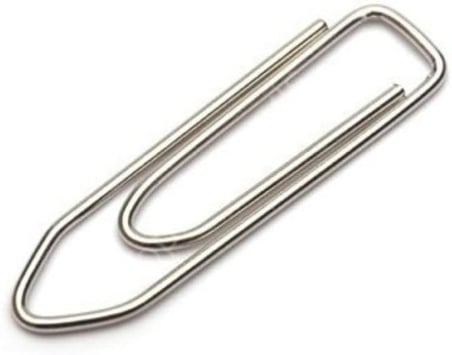 Benim Marifetlerim - Gümüş Metal Ataş 100 adet 25 mm