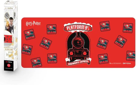 XXL Profesyonel Mouse Pad 90x40 (Harry Potter Hogwarts Express Platform 9)