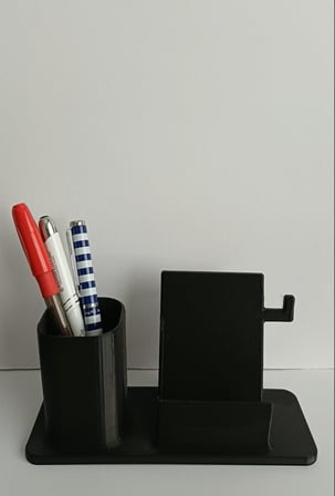 Plastik Kalemlik ve Telefon Standı Masaüstü Organizer