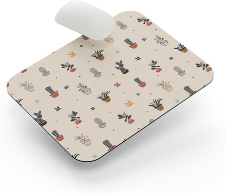 Kaktüs - Dikdörtgen Mouse Pad, 17,5 cm x 19,50 cm