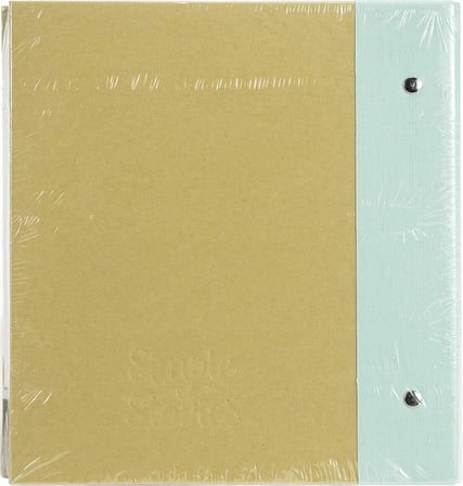 10734 SNAP BINDER 6 x 8 ROBINS EI, Robin's Egg, Tek Beden