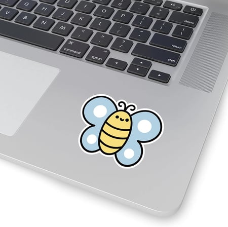 25'li Su Geçirmez Opak Sticker Seri : 19