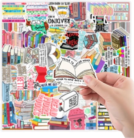 25'li Su Geçirmez Opak Sticker Seri : 6