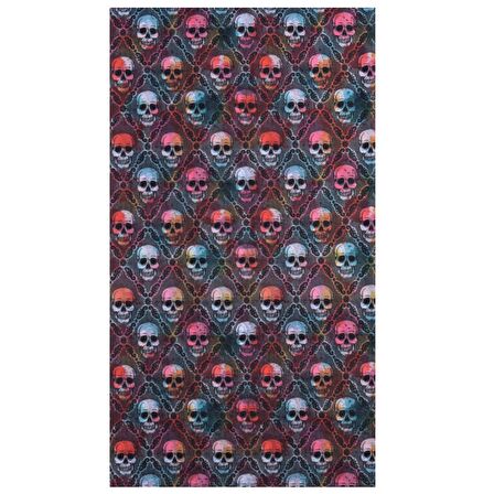 Rainbow Skull Bandana