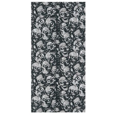 Black Skull Bandana