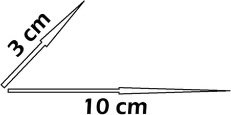 PASTANE, CAFE, HEDİYELİK EŞYA L TİP FÖYLÜK ETİKETLİK L103 (10 x 3 cm) -150 ADET