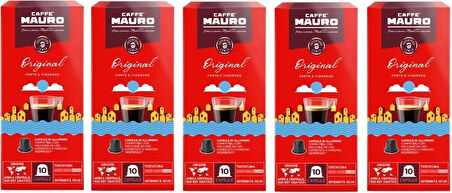 Caffe Mauro Original Nespresso Kapsül Kahve 50 kapsul