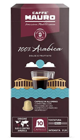 Caffe Mauro 100% Arabica Nespresso Kapsül 50 Kapsul