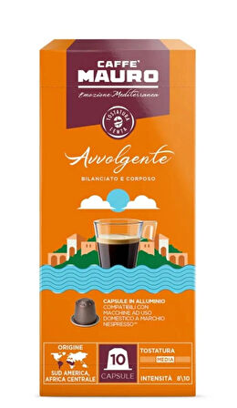 Caffe Mauro Avvolgente Nespresso Kapsül Kahve 10 kapsul