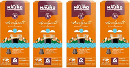 Caffe Mauro Avvolgente Nespresso Kapsül Kahve 40 kapsul