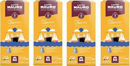 Caffe Mauro Classico Nespresso Kapsül Kahve 40 kapsul