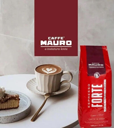 Caffe Mauro Espresso Forte Çekirdek Kahve 1 kg x 3 paket