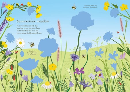 Little First Stickers Wildflowers