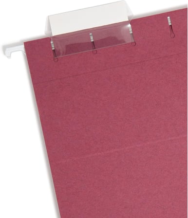 4 x askılı file Folder with Tab, 1/5-Cut Adjustable Tab, Letter size, çeşitli Jewel Tone Colors, 25 Box (64056) by