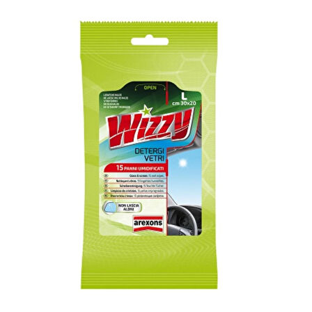 Wizzy Cam Temizleyici Bez 15'li