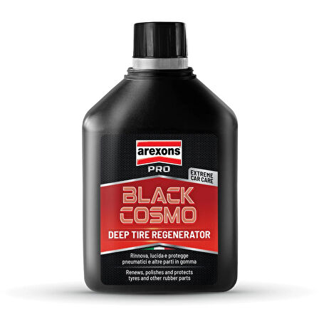 Arexons Black Cosmo - Lastik Parlatıcı Yenileyici 500 ml