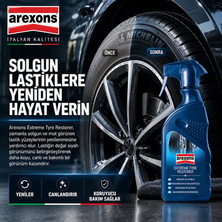 Arexons Extreme Lastik Yenileyici Koruyucu Sprey 400 ml
