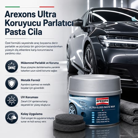 Arexons Ultra Koruyucu Parlatıcı Pasta Cila 250 ml