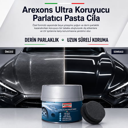 Arexons Ultra Koruyucu Parlatıcı Pasta Cila 250 ml