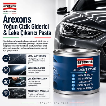 Arexons Yoğun Çizik Giderici Leke Çıkarıcı Pasta-150 ml