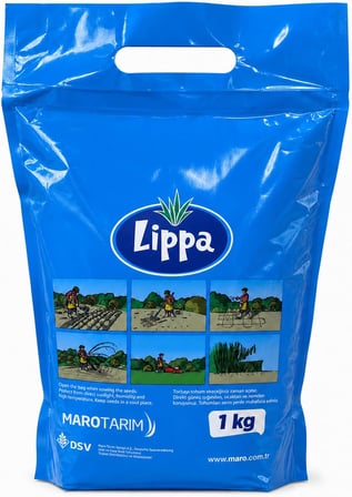 Lippa Lisuna 6 Mix Çim Tohumu, Genel Kullanım ve Bakımı Zor Alanlar İçin 6 Bileşenli Karışım, 1 kg