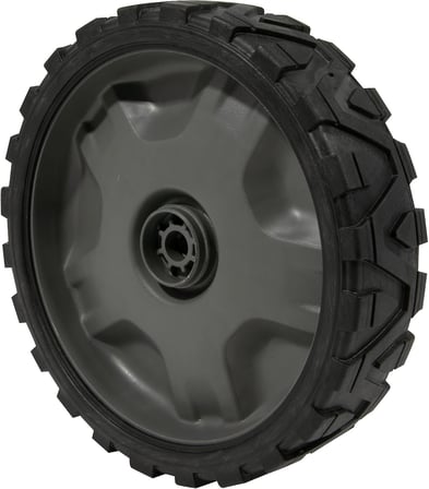 (CMXGZAM325070 Geride Yürüme Biçme Makineleri için Tekerlek - 20 cm Çeşitli Modellere Uyar, 20 cm FWD, Siyah