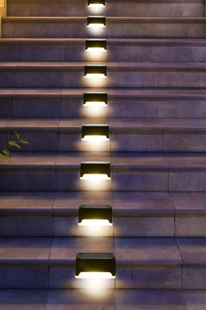 4 Lü Köşebent Solar Led Bahçe Lambası