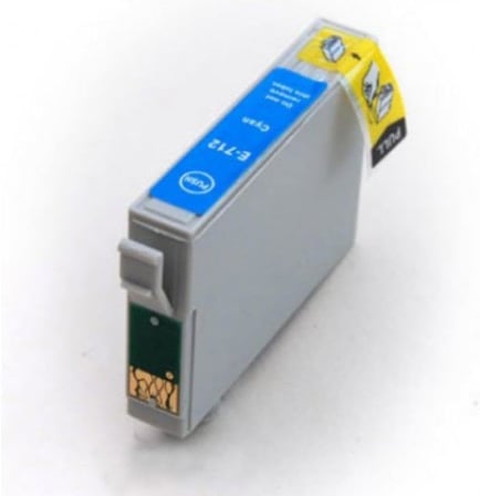 Epson Uyumlu T0712 Muadil Mavi Kartuş