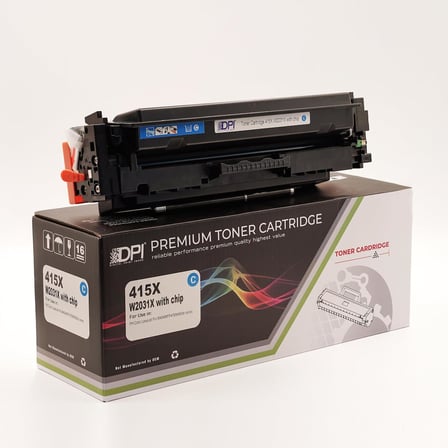 Dpi Toner 415X-W2031X Muadil Toner ( C ) M454DW/ M479FNW/ M479FDW - Çipli" CYAN