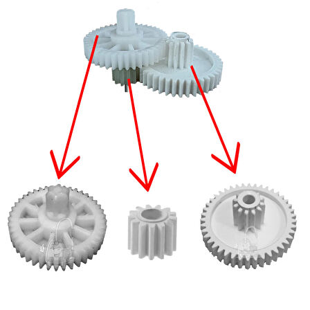 Esse Essenso Blender Hazne Kapağı Dişli Tamir Seti Uyumlu