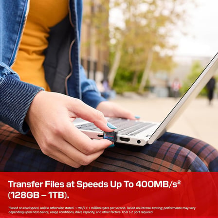 Ultra Fit 256GB SDCZ530-256G-G46 400MB/s Type-C Flash Bellek