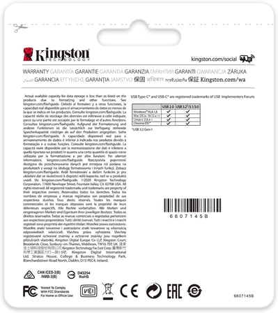 DataTraveler 70 128GB Type-C USB Flash Bellek DT70/128GB USB C Bellek