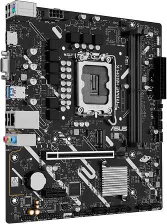 PRIME H810M-K Intel H810 Soket 1851 DDR5 6400MHz mATX Gaming (Oyuncu) Anakart