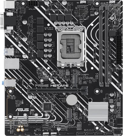 Prime H610M-E-CSM Intel H610 1700 Soket DDR5 5600Mhz mATX Anakart