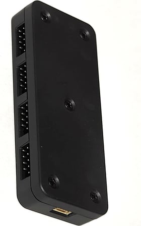 USB Hub, Çok Portlu Bağlantı Genişletici, Siyah, Kompakt Tasarım