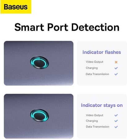 7w1 UltraJoy 7 Bağlantı Noktalı Hub (USB-C'den 1xHDMI4K@30Hz+2xUSB 3.0+1xPD+RJ45+SD/TF3.0)